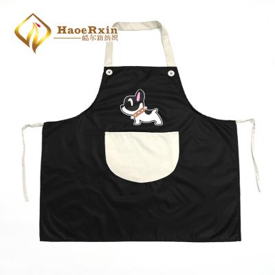 China New Cheap Wholesale Custom Logo Pattern Kitchen Pet Grooming Cleaning Durable Waterproof Apron For Dog Cat for sale