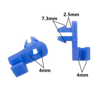 China Automatic Plastic Door Trim Panel Bumper Damper Door Lock Rod Clip Fixeding Side Fastener Staples for sale