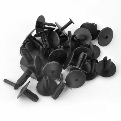 China Universal 10Mm Car Plastic Rivet Fasteners Door Trim Panel Bumper Damper 6Mm 8Mm Rivet Striping Trim Panel Clips for sale