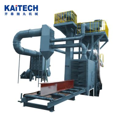 China High Efficiency KAITECH Shot Blasting Machine For Steel Beam for sale