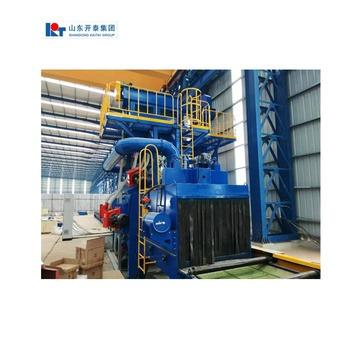 China Rust/Corrosion Inhibitor Shot Blasting Machine Q69 Series Steel Plate Shot Blasting Equipment for sale