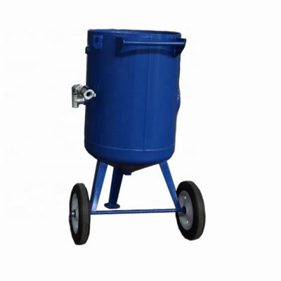 China Equipment 200 L sand blasting surface preparation sand blasting pot for blasting room for sale