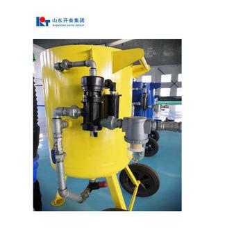 China KAiTECH Cleaning Rust Sandblasting Machine Sand Blasting Pot Maker for sale