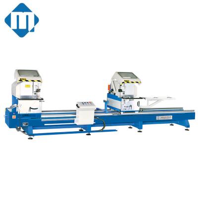 China Building Material Shops Aluminum Windows Frame Cutting Making Machine Double Head Cutting Machine for sale