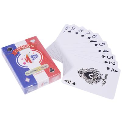 China Eco-friendly Adult Kids Play Card Deck Advertising Poker Printing Game Paper Custom Card Game for sale