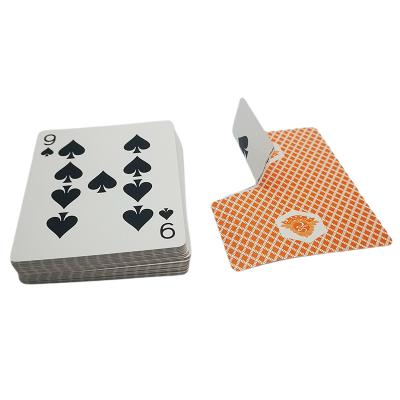 China Texture Paper Black Linen Paper Core Finish Varnish Playing Poker Cards Game Cards Paper Custom Logo for sale