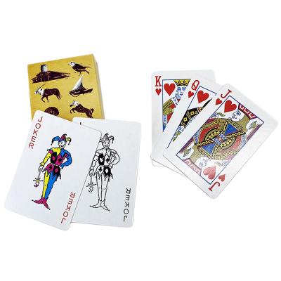 China Eco-friendly Advertising Promotional Adult Poker Deck Dubai Arabic Printing Paper Custom Playing Cards for sale