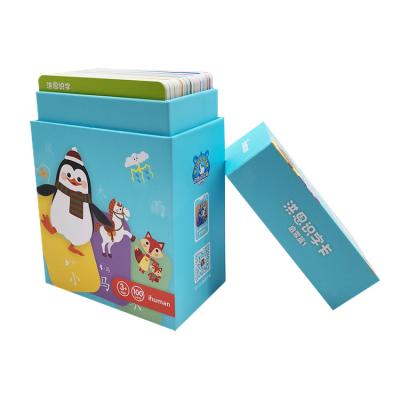 China Eco-Friendly Custom Alphabet Flash Cards Baby Flash Cards Learning Cards For Kids for sale