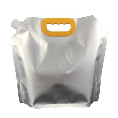 China 5L Food Stand Up Aluminum Foil Bag , Wholesale High Quality Luxury Aluminum Foil Bag for sale