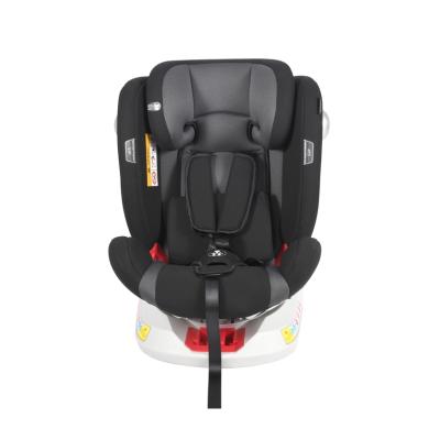 China Universal Baby Car Seat Blended Knitted Fabric Suitable For 0-12 Years With Headrest Height Adjustment PU Fabric Stroller Car Seat for sale