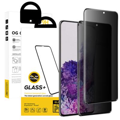 China Factory Outlet Mobile Phone 2 Pack High Quality Tempered Glass Film Cell Phones In Privacy Screen Protector For Samsung Galaxy S21 for sale