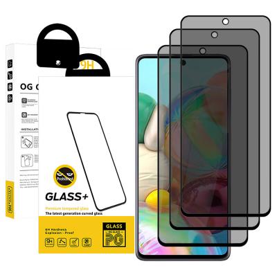 China Mobile Phone 3 Pack Flexible Screen Protector 9h Tempered Glass Screen Protector For Samsung A71 Note 10 Lite for sale