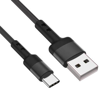 China Mobile Phone Charging USB Type C To USB Cable For Braided Male To Male Cable Data Transfer Charging Cable for sale