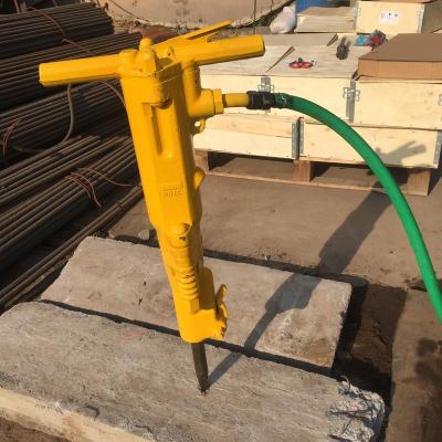 China Factory direct sale air jack hammer for breaking work rock breaker mohel chisel tool demolition hammer 25*108 for sale