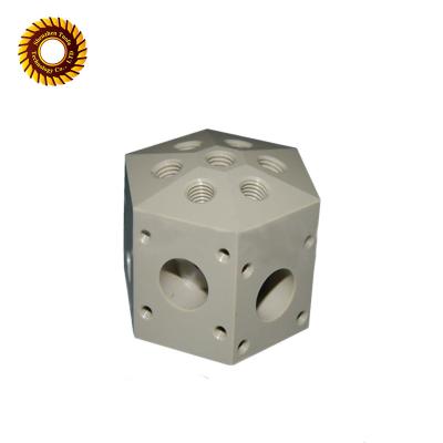 China Abs Pp Pvc die CNC aansnijden die Plastic Delen Ra1.6 0.1mm Tolerantie machinaal bewerken Te koop