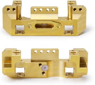 China Gedrehte Komponenten RC Front Bumper Crawler Upgrade Brass HPb58 Präzision zu verkaufen