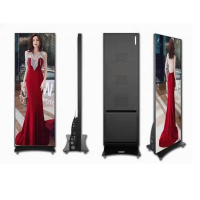 China Hot sale indoor p2.5 poster indoor led display with 640x1920mm screen with huidu A5,A6 sending box for sale