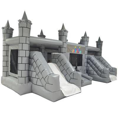 China Oxford Cloth or PVC Tarpaulin Adults Commercial Kids Giant Airsoft Bouncing Commercial Inflatable Castle Kids Bouncer for sale