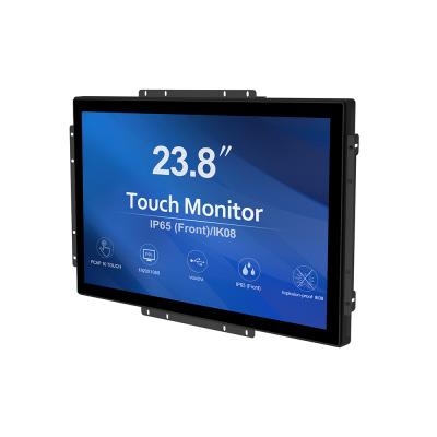 China Kisok GreenTouch 23.8 Inch 10 Point Touch Screen Monitor Open Frame PCAP - Touch Display Industrial -16:9 - TFT LCD for sale