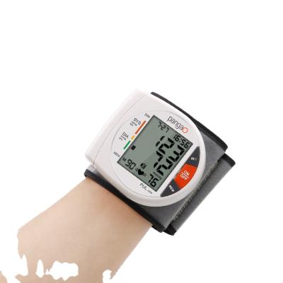 China Pangao OEM Digital Acrylic Auto Portable Smart Wristwatch Blood Pressure Monitor for sale