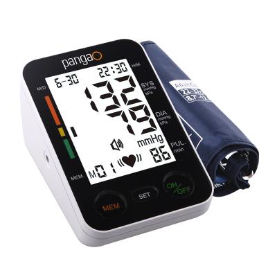 China Blood pressure check pangao OEM arm boiling point apparatus monitors digital display automatic blood pressure monitor for sale