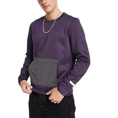 China Wholesale Style Crewneck Anti-wrinkle Fashion Men Blank Sweatshirt for sale