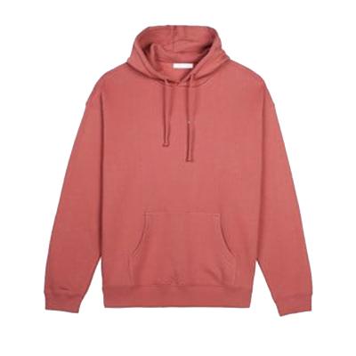 China Anti-wrinkle Fashion Streetwear Solid Color Hip Hop Man Pullover Sweatshirt Custom Printed Hoodie for sale