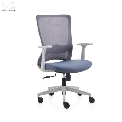 China Commercial cheap mesh pp armrest chair office furniture chair legs rotation nylon desk for wholesale for sale