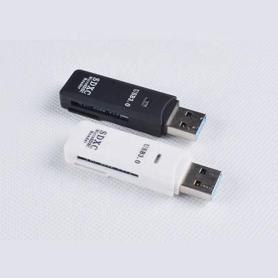 China ABS USB 3.0 SD TF All-in-one Card Reader for sale