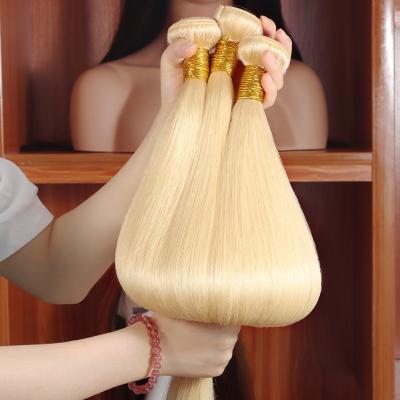 China 100% Long Lasting Bulk Wave Virgin Hair 100g Virgin Hair Extensions Silky Straight Pure Remy Hair 613 for sale