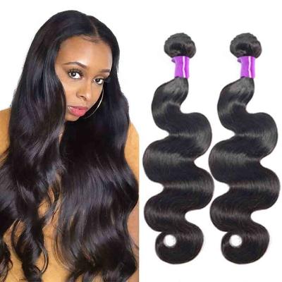 China Original Hayo Excellent Remy Natural Wave Soft End Major Indonesia Hair High Density Extension For Human for sale