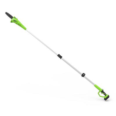 China Telescopic Extentool Garden Tools Li-Battery Anti-Slip Handle Adjustable Reach Pruner Pole Long Pole For Pruning for sale