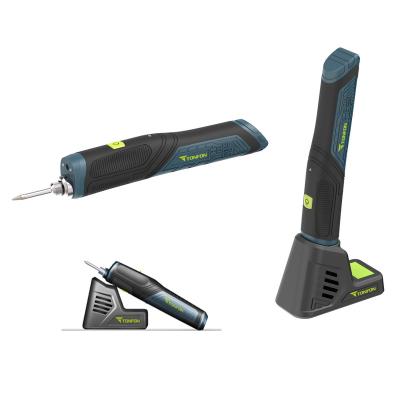 China Pencil Grip Electric Portable Li-ion Battery Operated Soldering Iron for sale