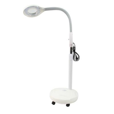 China Adjustable Professional 5X Magnifier Lamp With Floor Stand for sale