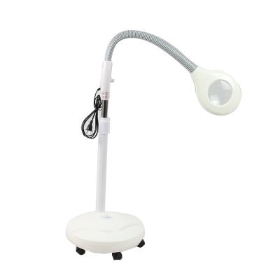 China Gooseneck Adjustable Professional Sewing Magnifying Lamp, Magnifying Glass with Light for Reading for sale