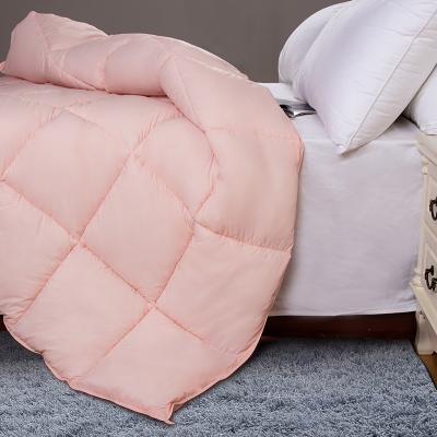 China Home King Size Hypo-Allergenic Pink Quilted Bedroom Microfiber Duvet Comforter Inners for sale