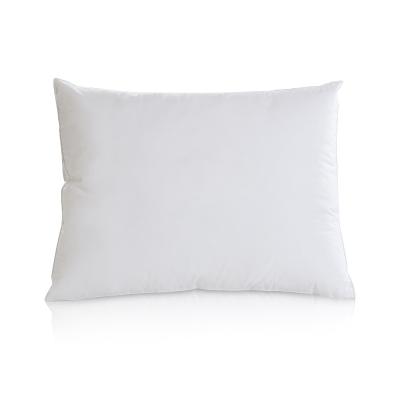 China Customized Bed Pillow Hypoallergenic Solid White Polyester Microfiber Anti-Static Manufacturing for sale