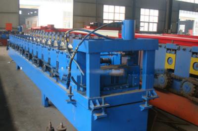 China Steel Metal / Garage Door Frame Roll Forming Machine 11 Rows 3500*600*1400mm for sale