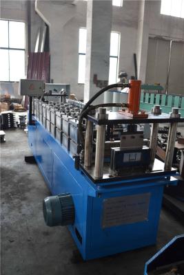 China 10 - 15 m/min de Nagelbroodje die van het Spoor Blauw Staal Machine met PLC Controle vormen Te koop