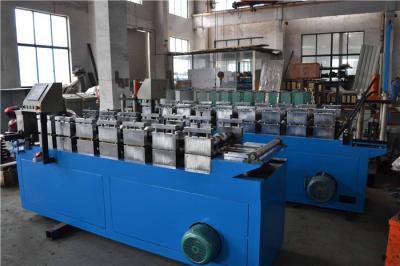 China 10 - 15 m / min PEB Top Hat Channel Roll Forming Machine with Hydraulic Cutting for sale