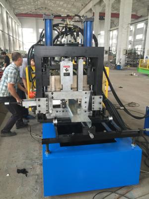 China Panasonic PLC Control CZ Purlin Roll Forming Machine High Frequency for sale