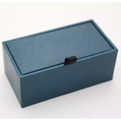 China F202 plastic and paper box cufflink box custom, cufflink gift box, cufflink packaging for sale