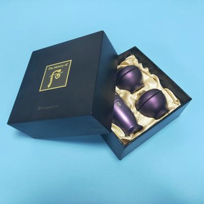 China EQ2109 Handmade Wholesale Luxury Paper Cosmetic Perfume Box Packaging Design , Custom Private Label Cosmetics Box for sale