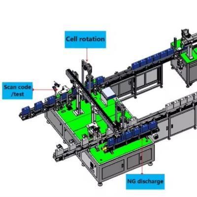 Cina 3.2V 100Ah Polymer Prismatic Lifepo4 Pouch Cell Assembly Line per la produzione avanzata in vendita