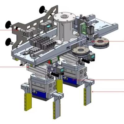 中国 32700 Sib 48V Lfp リチウム Lifepo4 円筒式電池セルボックス 自動組立ライン 販売のため