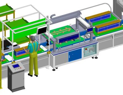 Chine Colonne d'ions de lithium Lifepo4 Automatisation de la fabrication de batteries à vendre