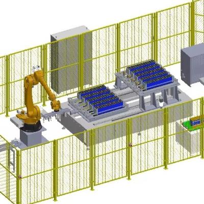 中国 産業用エネルギー貯蔵 18650 リチウム電池組立機械 冷却システム 販売のため