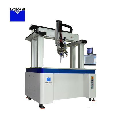 China Automatische galvanometerlasersweismachine voor batterijproductielijn 18650 Te koop