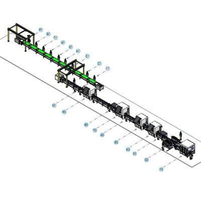 China Lithium-Ion Battery Production Assembly Line Electric Vehicle Battery Manufacturing Equipment for sale