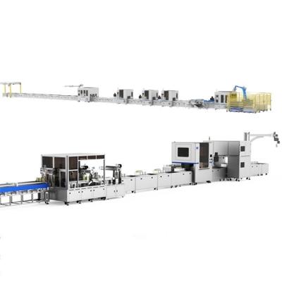 China Fully automated general lithium battery production line battery manufacturing packaging equipment for sale